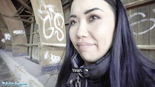 Public Agent Hot Asian Babe Alina Crystall Sucks And Fucks In Abandoned