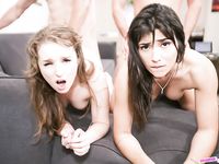 Cleo Clementine , Brooklyn Gray - Daughter Swap