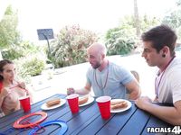 Violet Moore - Facials4k