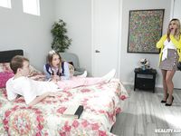 Christie Stevens, Natalie Knight - Moms Bang Teens