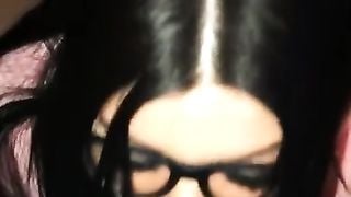 Homemade Amateur Secretary gives Boss Deepthroat Office Cumshot POV