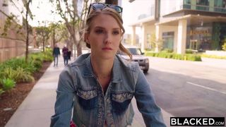 BLACKED Horny Blonde Grad Student Fucks Married BBC