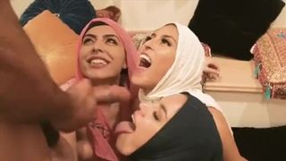 FOURSOME ARAB WHORES, GET PENETRATED ( ADD ME ON SNAPCHAT AT: XCATCHLOEX