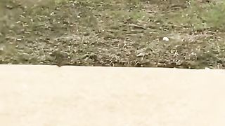 Caught Couple Fucking in Park