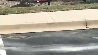 Caught Couple Fucking in Park