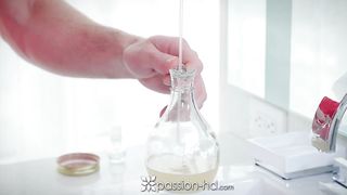 PASSION-HD Lean brunette Rebel Lynn fucked after massage