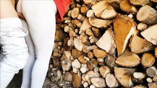 Outdoors in the Countryside almost Caught, Orgasm Interrupted ... Nooooo