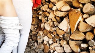 Outdoors in the Countryside almost Caught, Orgasm Interrupted ... Nooooo