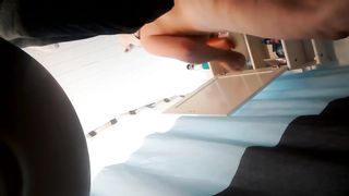 My Real Mom getting out of the Shower