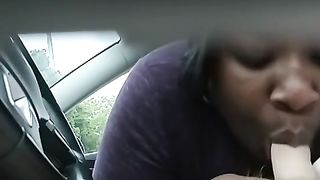 Black Hooker BJ in Car, Cum in Mouth - Portland, ME