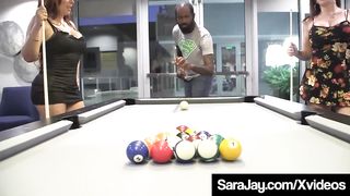 Cock Chocolate Stuffing With Sara Jay & Nicky Ferrari!