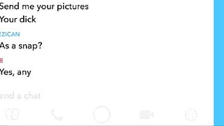 Cheating Girlfriend on Snapchat and gets Filled with Cum