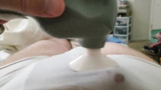 USING MY MASSAGER 4 PLEASURE INSTEAD OF PAIN RELIEF - BUT GROANING HELPS:)