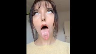 Tongue Fetish Compilation 10