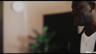 DOMINANT BULL MONSTER BIG BLACK COCK FUCK HIS BLONDE ASSISTANT