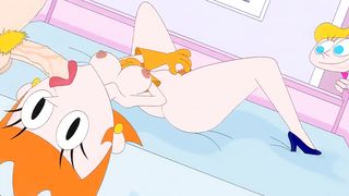 Deter's Laboratory and his Cute Sister