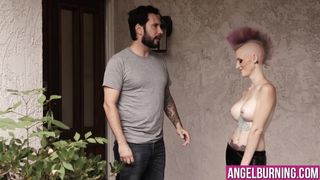 Cute emo babe has steamy anal sex with her horny daddy