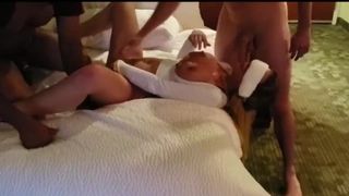 My Wife Brooklyn’s BBC Hotel Affair Part 4 *4 Man GANGBANG BEGINS*