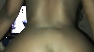 Black College Teen Rides White Dick