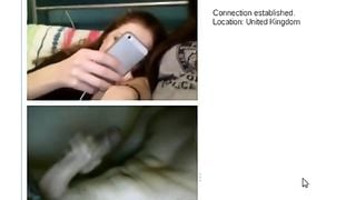 Compilation of girls reactions to my big cock on chat #3