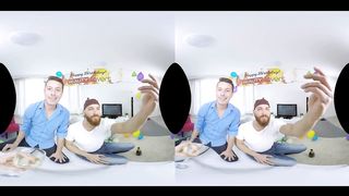 Female POV VR Video with two hot guys