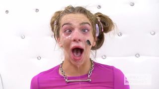 Cute Blonde Teen Tiffany Watson gets all Holes Fucked Hard by Date