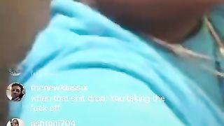 X0pinkprincess Naked on Instagram Live