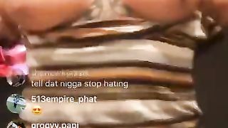 X0pinkprincess Naked on Instagram Live