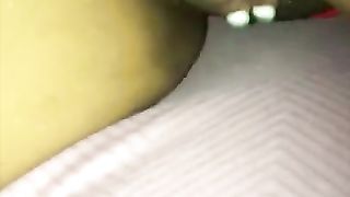 Bubble Butt Girlfriend gets Surprise Deep Anal Sex and Cum in Ass Loves it