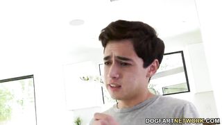 Carmen Valentina Plays With Two BBCs When Her Son Arrives Home