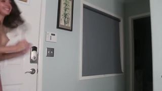 I Dared my GF to Answer the Door Naked