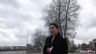 GERMAN SCOUT - ART STUDENT ANNA TALK TO ANAL CASTING FUCK