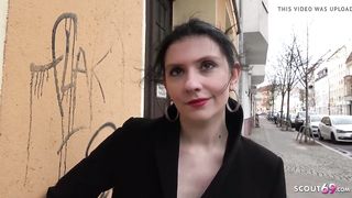 GERMAN SCOUT - ART STUDENT ANNA TALK TO ANAL CASTING FUCK