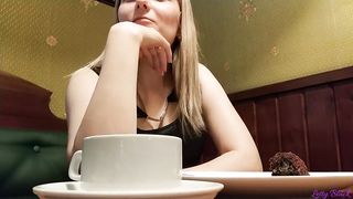 Remote Vibrator in Public Place - Letty Black