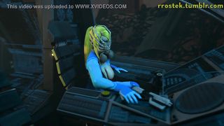 Hardcore 3D Animation Samus and Aliens Deepthroat and Vaginal