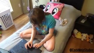 Step Brother Fucked Gamer Sister Hot