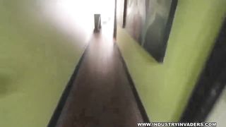 INDUSTRY INVADERS - FAST FOOD SLUT FUCKED BEHIND THE COUNTER