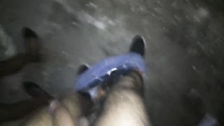 Fun in the Bathroom at Park