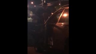 Security Fucks MILF behind the Club