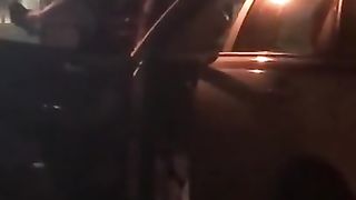 Security Fucks MILF behind the Club