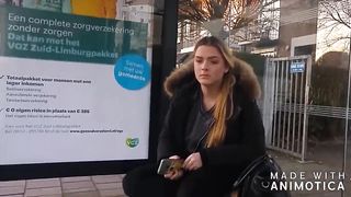 beautiful teen blond taking pics of my bulge