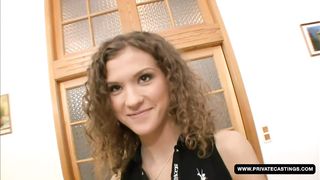 Juliette Shyn is begging for her first time video casting!