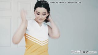 Booty Cheerleader fucks a BBC - Aria Lee
