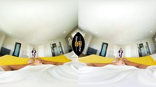 VR 180 - GF's Sister Sneaks in to Fuck you after your Girlfriend Leaves