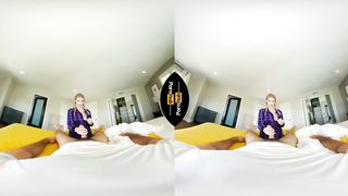 VR 180 - GF's Sister Sneaks in to Fuck you after your Girlfriend Leaves