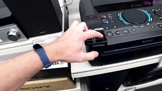 Sound Control Vibrator in Public - no Orgasm, no Fuck, no Cumshot, but Fun