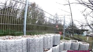 Public SEX on the parking spot parking spot!!!