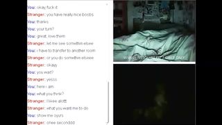 2 Lesbian Teens Masturbate & Squirt Omegle Chatroulette