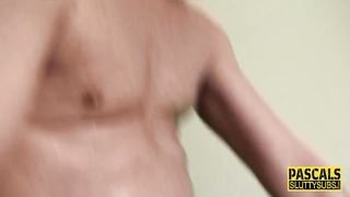 Wam Fetish Ebony Babe Rides and Throats