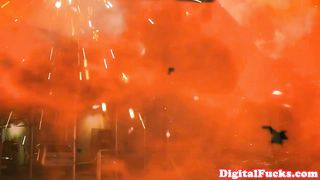 Bigtitted inked pornstar babe gets assfucked